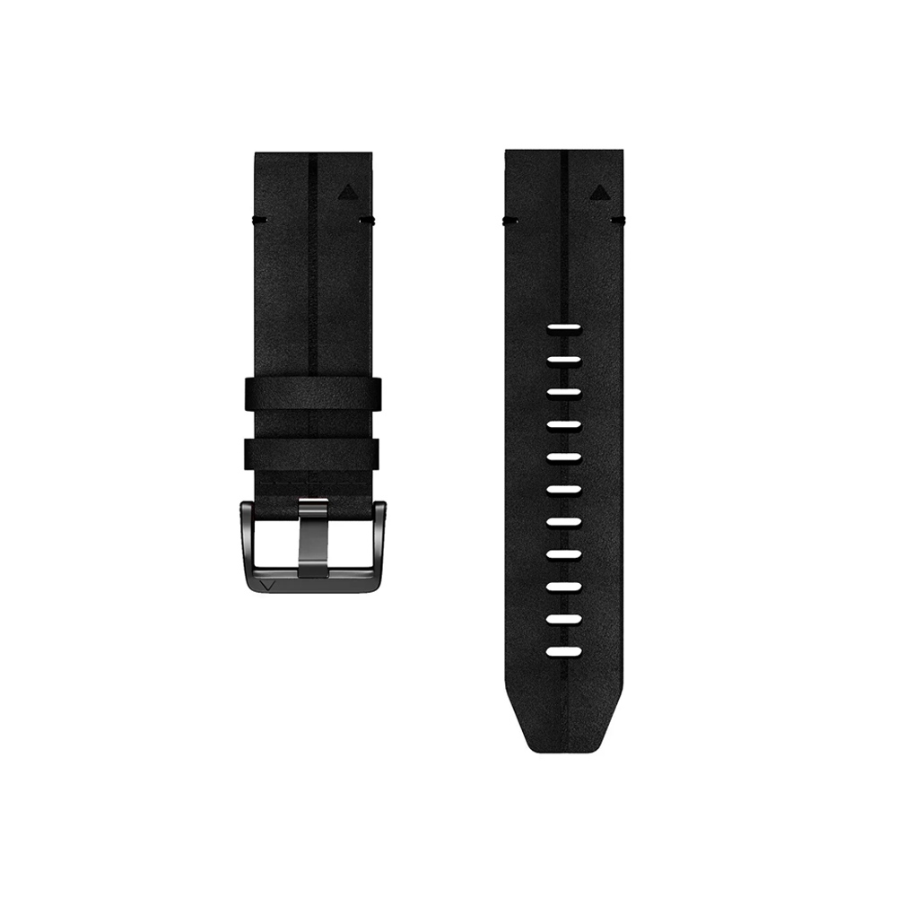 Quick-Fit Strap | 26mm (Modern Leather & Titanium) – 2 colors