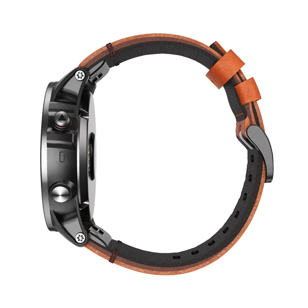 Quick-Fit Strap | 22mm (Modern Leather & Titanium) – 2 colors
